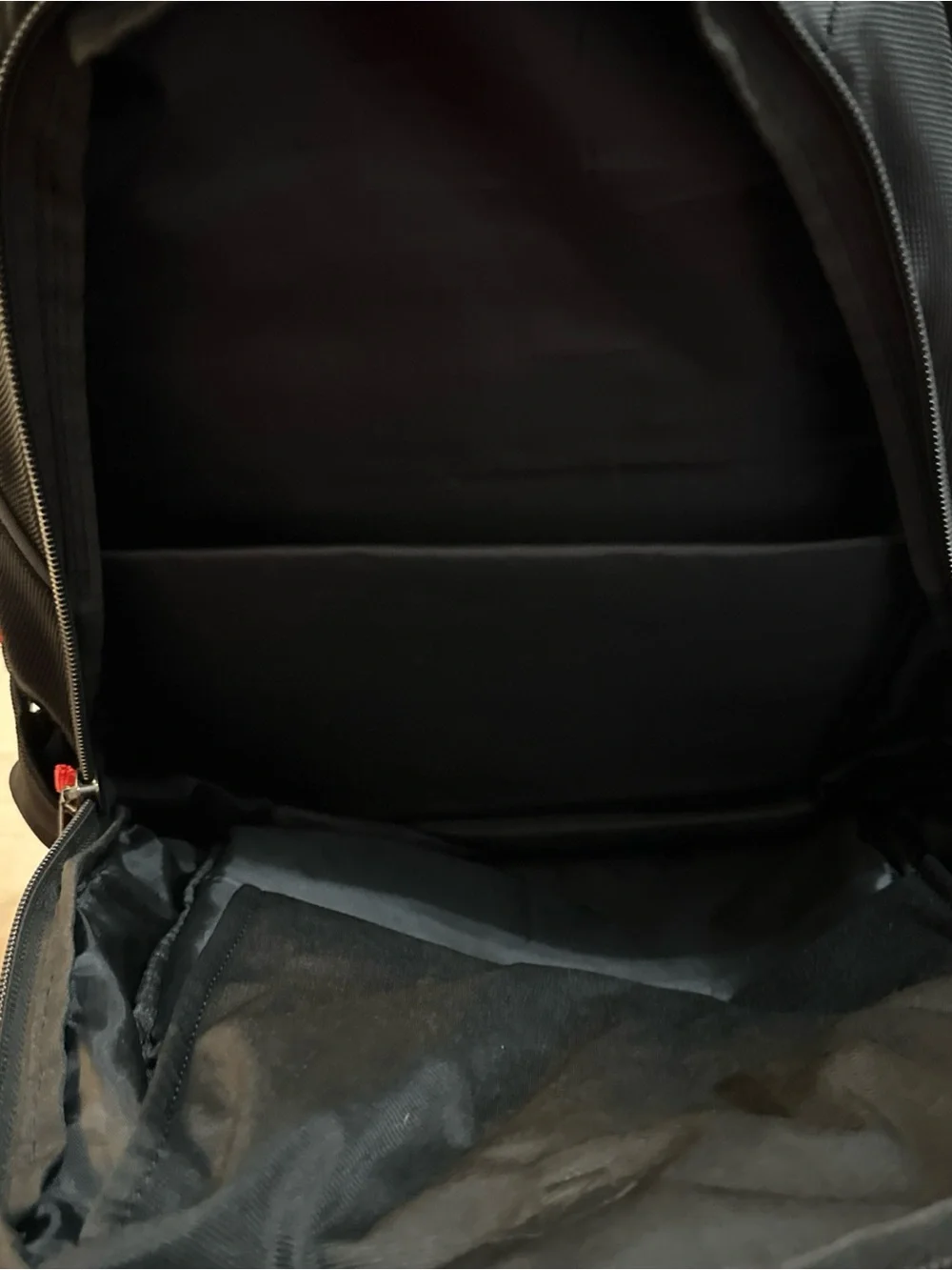 Samsonite TECHTONIC Black Red Polyester Padded Backpack for 15